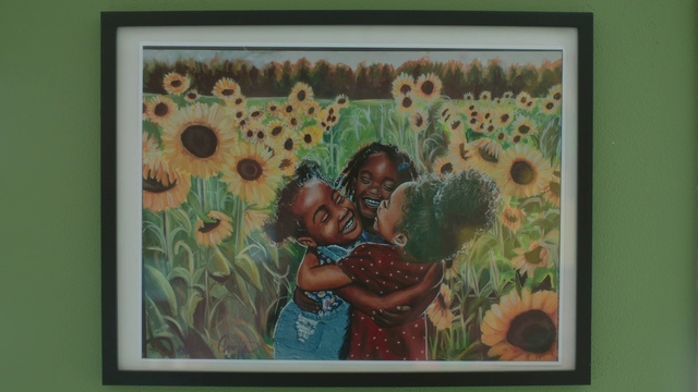 Video Reference: Plant, Leaf, Green, Botany, Rectangle, Textile, Art, Creative arts, Happy, Pattern