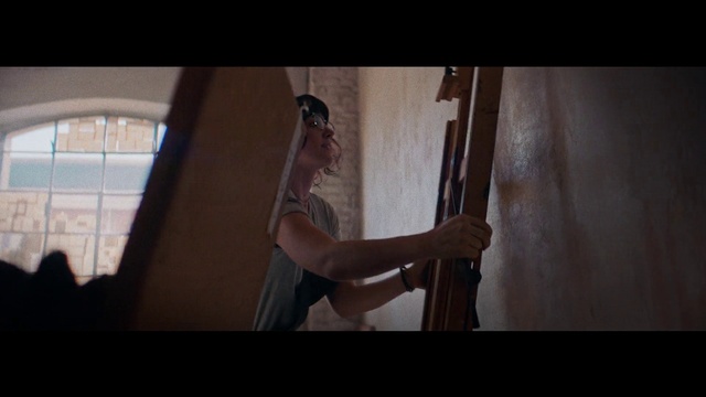 Video Reference: Window, Flash photography, Dress, Gesture, Wood, Elbow, Tints and shades, Bridal clothing, Wedding dress, Beauty