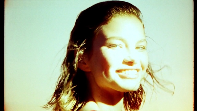 Video Reference: Nose, Face, Cheek, Lip, Chin, Eyebrow, Smile, Eyelash, People in nature, Flash photography