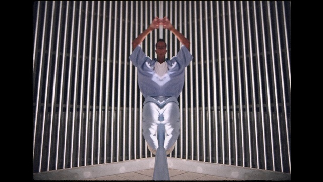 Video Reference: Face, Outerwear, Eye, Leg, Automotive design, Architecture, Performing arts, Art, Line, Font
