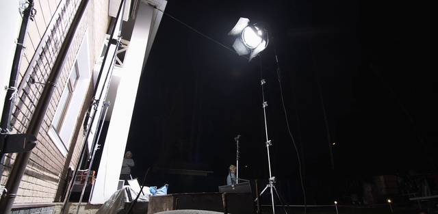 Video Reference: Street light, Building, Electricity, Lamp, Security lighting, Floodlight, City, Sky, Darkness, Midnight