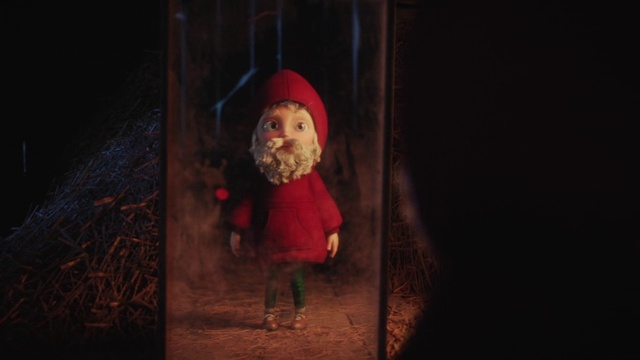 Video Reference: Window, Beard, Toy, Tints and shades, Event, Flash photography, Darkness, Wood, Art, Doll