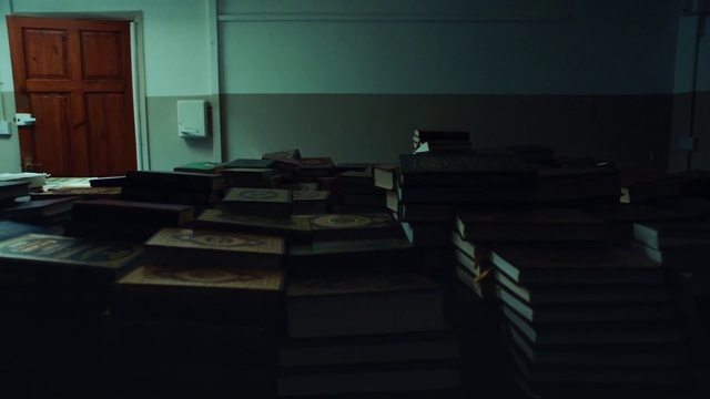 Video Reference: Door, Building, Wood, Grey, Flooring, Floor, Tints and shades, Hardwood, Rectangle, Darkness