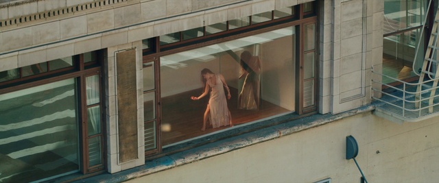 Video Reference: Window, Building, Wood, Glass, Facade, Art, Tints and shades, Sash window, Reflection, House