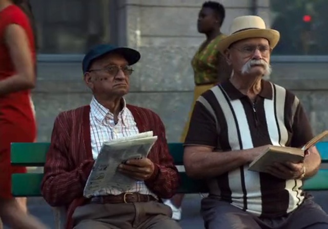 Video Reference: Hat, Human, Sun hat, Beard, Cap, Headgear, Event, Conversation, Sitting, Moustache
