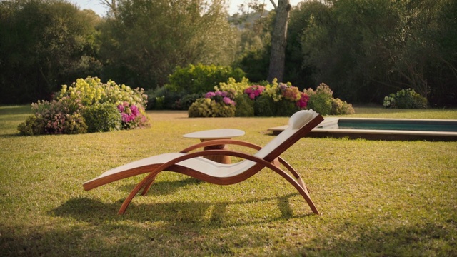 Video Reference: Plant, Flower, Tree, Outdoor table, Sunlight, Yellow, Outdoor furniture, Grass, Landscape, Table