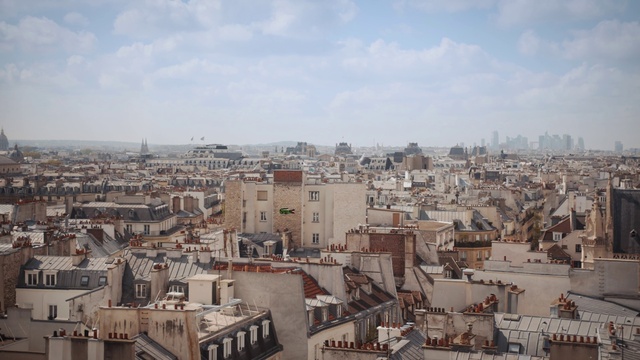 Video Reference: Sky, Cloud, Building, Daytime, Cityscape, Urban design, City, Landscape, Horizon, Metropolitan area