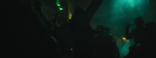 Video Reference: Green, Entertainment, Music, Event, Magenta, Visual effect lighting, Darkness, Electric blue, Music venue, Performing arts