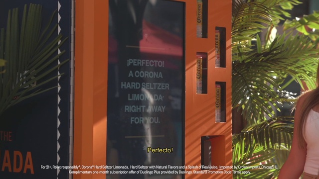 Video Reference: Orange, Terrestrial plant, Font, Arecales, Tree, Palm tree, City, Facade, Signage, Wood