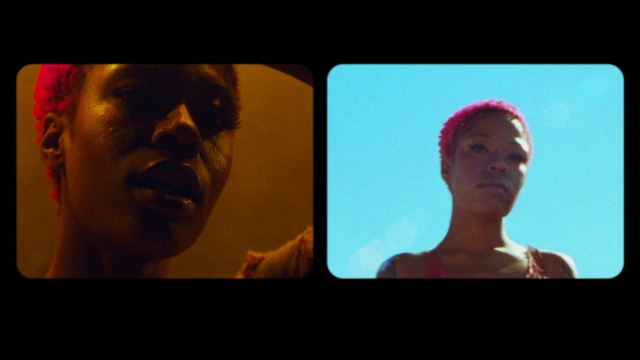 Video Reference: Chin, Jaw, Eyelash, Rectangle, Display device, Fun, Art, Event, Visual arts, Room