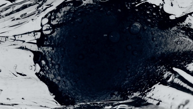Video Reference: Water, Liquid, Fluid, Automotive tire, Asphalt, Art, Circle, Electric blue, Soil, Monochrome photography