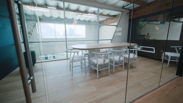 Video Reference: Table, Furniture, Building, Window, Wood, Shade, Interior design, Floor, Flooring, House