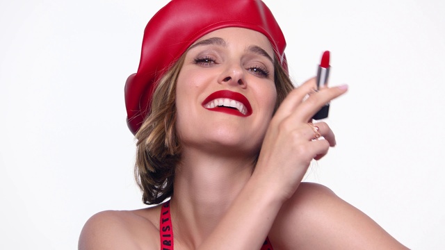 Video Reference: Hair, Nose, Smile, Skin, Lip, Hand, Lipstick, Arm, Eyebrow, Mouth