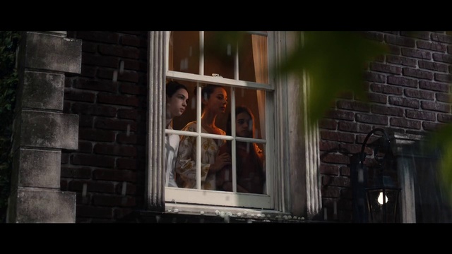 Video Reference: Window, Fixture, Flash photography, Wood, Rectangle, Font, Tints and shades, Facade, Darkness, Glass