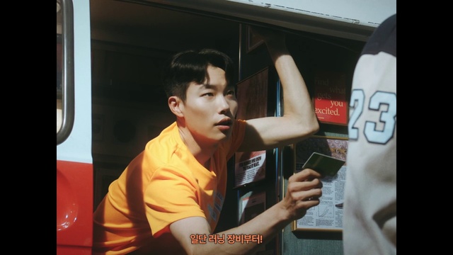 Video Reference: Gesture, T-shirt, Fun, Event, Font, Elbow, Room, Advertising, Thumb, Job