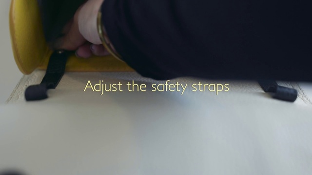 Video Reference: Sleeve, Gesture, Finger, Knee, Font, Wood, Sportswear, Wrist, Electric blue, Flooring