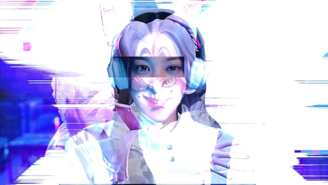 Video Reference: Purple, Gesture, Wings, Violet, Eyelash, Fun, Electric blue, Magenta, Event, Fictional character