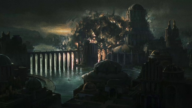 Video Reference: Water, Atmosphere, Nature, World, Sky, Atmospheric phenomenon, Cloud, Tree, Midnight, Cg artwork