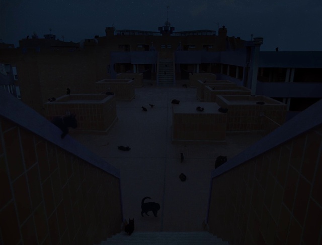 Video Reference: Building, Window, World, Grey, Freezing, Facade, Roof, Snow, City, Landscape