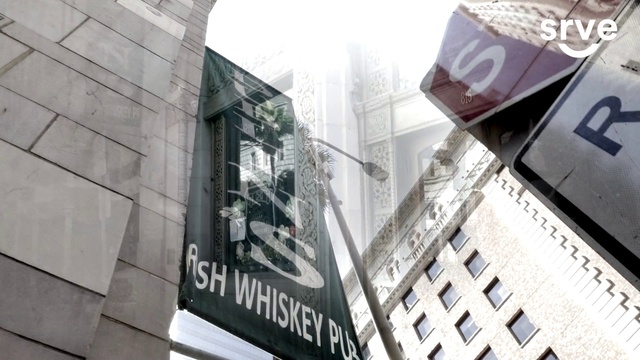 Video Reference: Building, Daytime, Skyscraper, Window, Tower block, Font, Billboard, Condominium, Facade, City