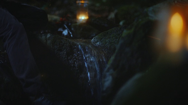 Video Reference: Water, Automotive lighting, Automotive tire, Flash photography, Street light, Midnight, Electric blue, Sky, Foot, Human leg