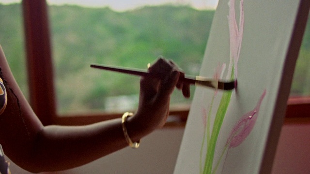 Video Reference: Wood, Gesture, Finger, Door, Window, Tints and shades, Plant, Paint, Art, Wood stain
