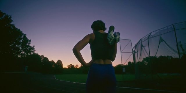 Video Reference: Sky, Plant, Cloud, People in nature, Human body, Flash photography, Tree, Gesture, Happy, Grass