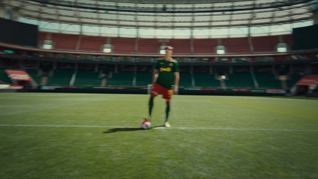 Video Reference: Shorts, Sports equipment, Football, Soccer, Ball, Plant, Grass, Player, Football player, Soccer player