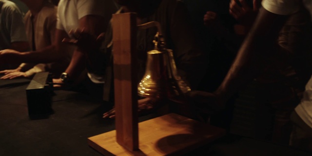 Video Reference: Wood, Art, Human leg, Event, Darkness, Performance art, Fun, Metal, Sitting, Room