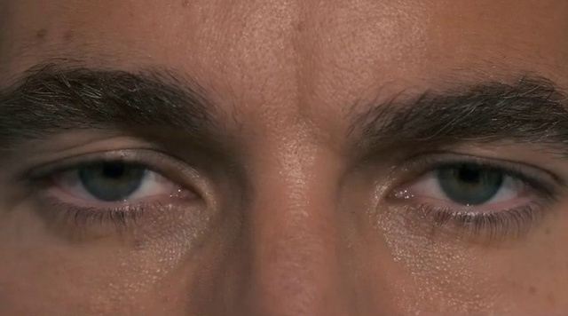 Video Reference: Brown, Eyebrow, Eyelash, Iris, Wrinkle, Tints and shades, Flesh, Electric blue, Macro photography, Nerve