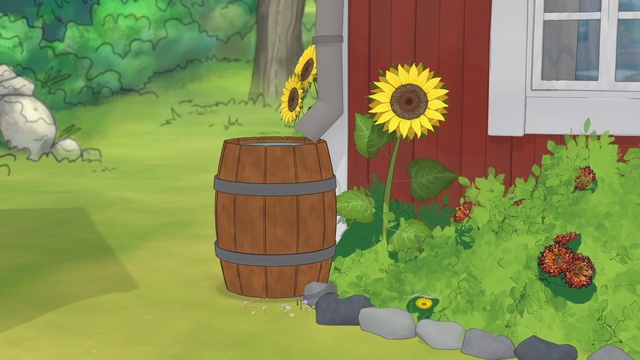 Video Reference: Flower, Plant, Window, Green, Nature, Leaf, Natural environment, Botany, Organism, Grass