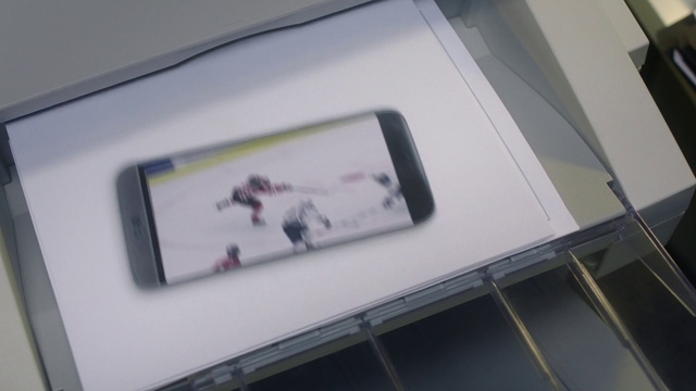 Video Reference: Gadget, Automotive design, Rectangle, Tablet computer, Font, Display device, Multimedia, Art, Luxury vehicle, Event