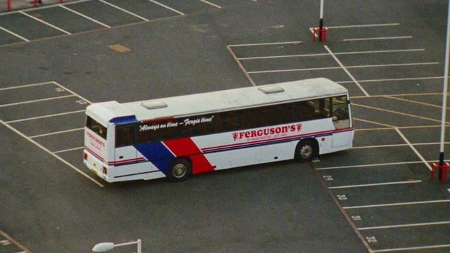 Video Reference: Bus, Tire, Wheel, Vehicle, Motor vehicle, Automotive design, Tour bus service, Mode of transport, Automotive wheel system, Asphalt