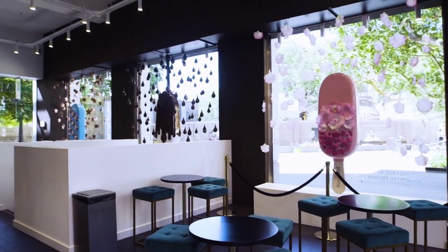 Video Reference: Property, Furniture, Table, Lighting, Interior design, Wood, Fixture, Flooring, Tints and shades, Space