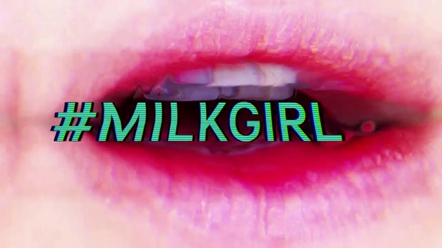 Video Reference: Lip, Mouth, Eyelash, Pink, Font, Petal, Magenta, Electric blue, Logo, Close-up