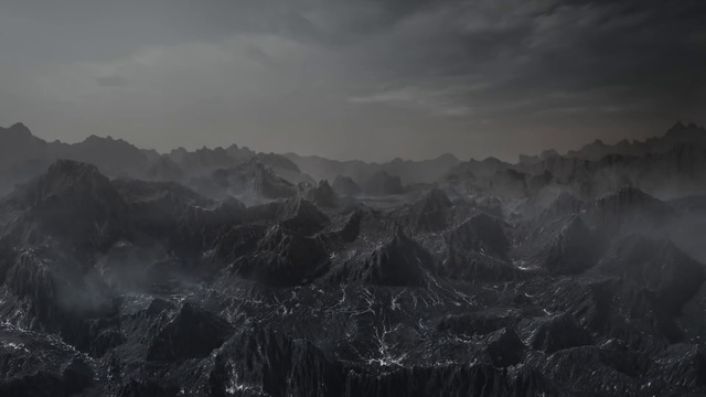 Video Reference: Sky, Cloud, Atmosphere, Mountain, Natural landscape, Landscape, Horizon, Monochrome photography, Cumulus, Hill