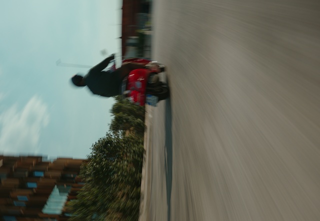 Video Reference: Sky, Tire, Plant, Automotive tire, Wheel, Tree, Stunt performer, Slope, Sport climbing, Wood