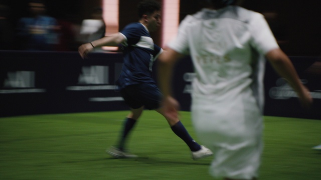 Video Reference: Shorts, Sports uniform, Gesture, Player, Sportswear, Grass, Tournament, Thigh, Competition event, Team sport