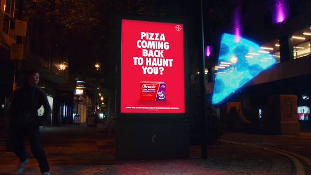 Video Reference: Architecture, Billboard, Electronic signage, Display device, Magenta, Darkness, Signage, Electronic device, Flat panel display, Midnight