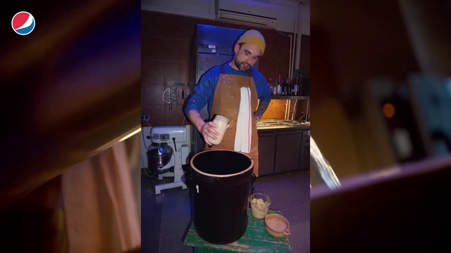 Video Reference: Purple, Microphone, Entertainment, Audio equipment, Drink, Event, Fun, Hat, Speech, Eyewear