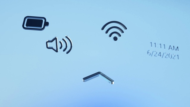 Video Reference: Gesture, Font, Air travel, Circle, Symbol, Electric blue, Logo, Sky, Signage, Number