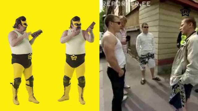 Video Reference: Shorts, Muscle, Yellow, Thigh, Vest, Sportswear, Knee, Chest, Workwear, Personal protective equipment