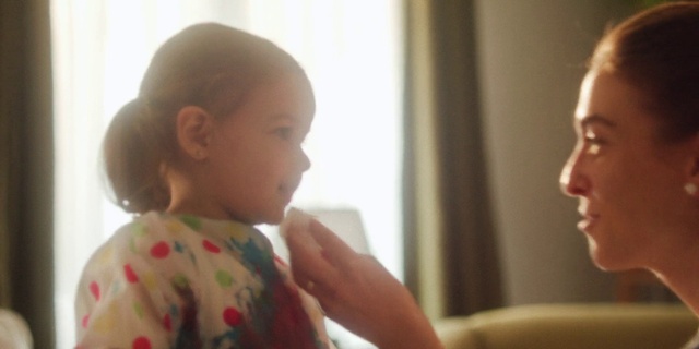 Video Reference: Nose, Cheek, Skin, Shoulder, Mouth, Ear, Neck, Happy, Gesture, Finger