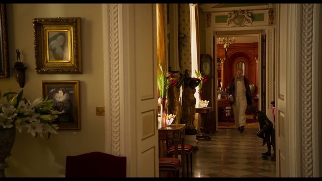 Video Reference: Picture frame, Plant, Interior design, Building, Wood, Art, Event, Houseplant, Hall, Visual arts