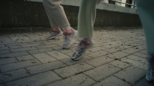 Video Reference: Shoe, Leg, Road surface, Flash photography, Grey, Flooring, Thigh, Street fashion, Floor, Asphalt