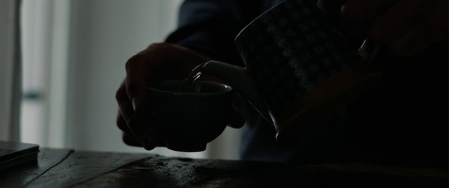 Video Reference: Brown, Sleeve, Flash photography, Gesture, Grey, Wrist, Tints and shades, Collar, Gadget, Personal protective equipment