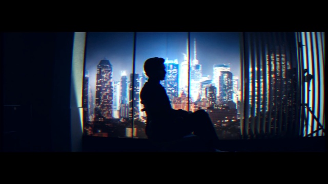 Video Reference: Human, Flash photography, Rectangle, Font, Electric blue, Display device, Building, Backlighting, Darkness, Event