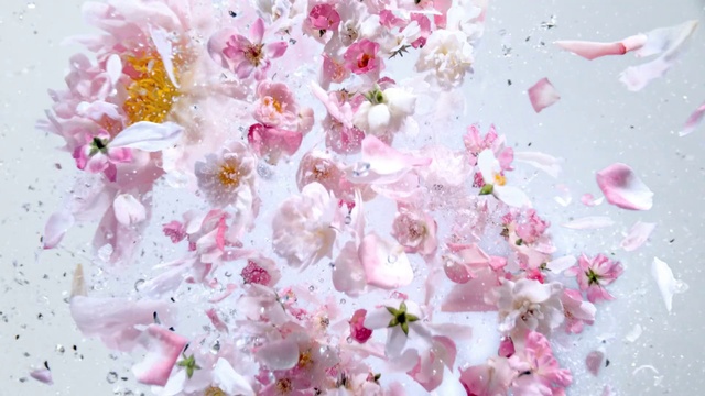 Video Reference: Flower, White, Plant, Petal, Pink, Magenta, Flowering plant, Groundcover, Cut flowers, Blossom
