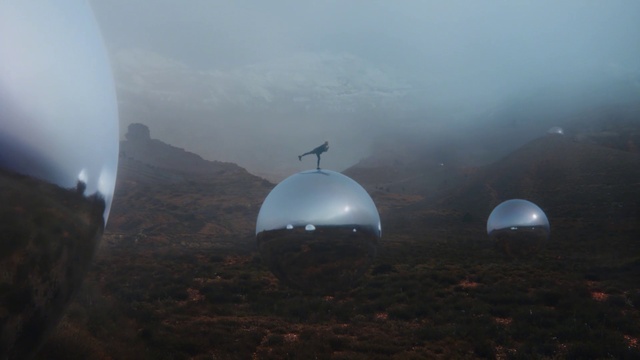 Video Reference: Atmosphere, Sky, Cloud, Ecoregion, Fog, Landscape, Haze, Mountain, Mountainous landforms, Hill