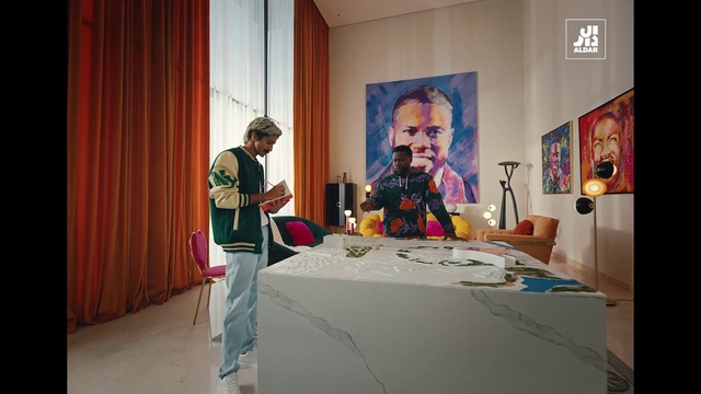 Video Reference: Curtain, Picture frame, Automotive design, Art, Artist, Fashion design, Event, Table, T-shirt, Visual arts